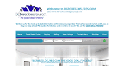 Desktop Screenshot of bcforeclosures.com